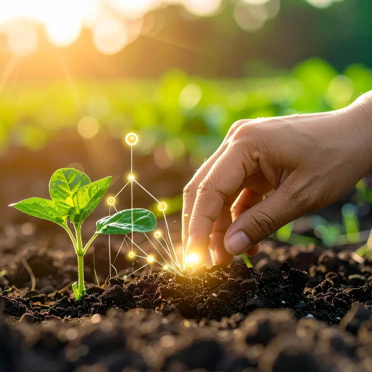 MahaAgri-AI स्मार्ट सेन्सरद्वारे माती  व्यवस्थापन शेती