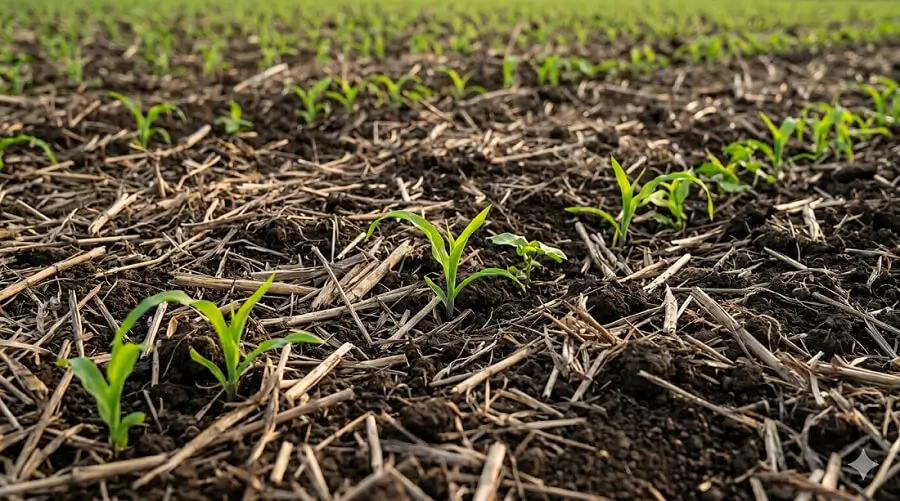 मका पिकात Zero Tillage शेती पद्धत